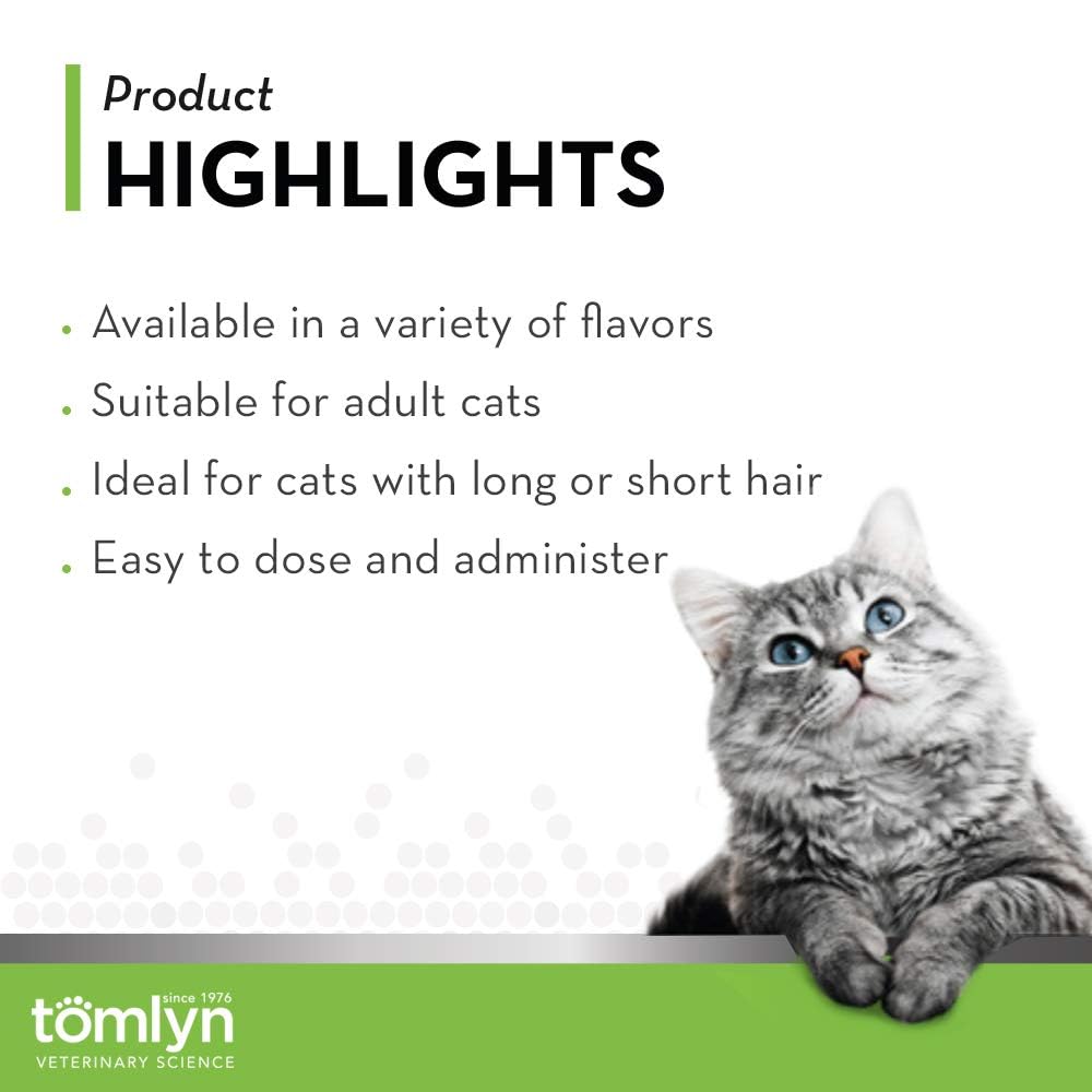 Catnip Flavored Hairball Remedy Gel for Cats, 4.25oz 2 Pack V796428