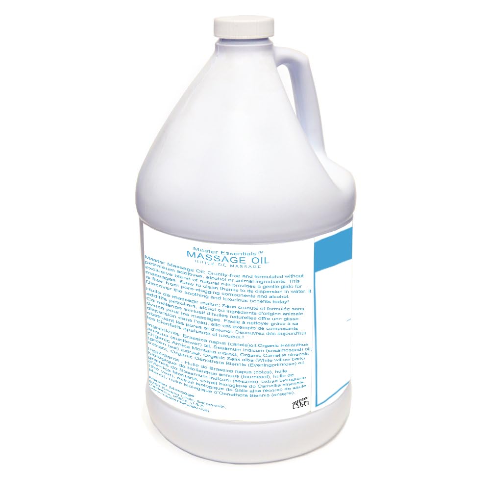 Unscented Water-Soluble Massage Oil 4 Gallon Y1356