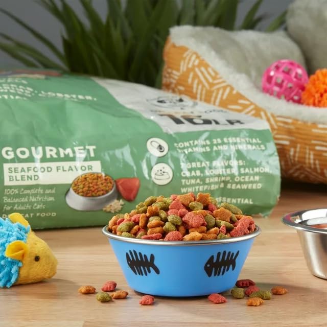 Seafood Flavor Dry Cat Food 16 E7281