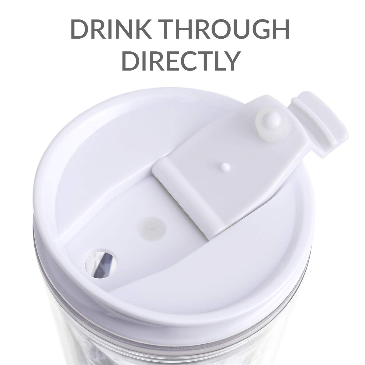 22 oz Clear Diamond Shake Tumbler Cup P239