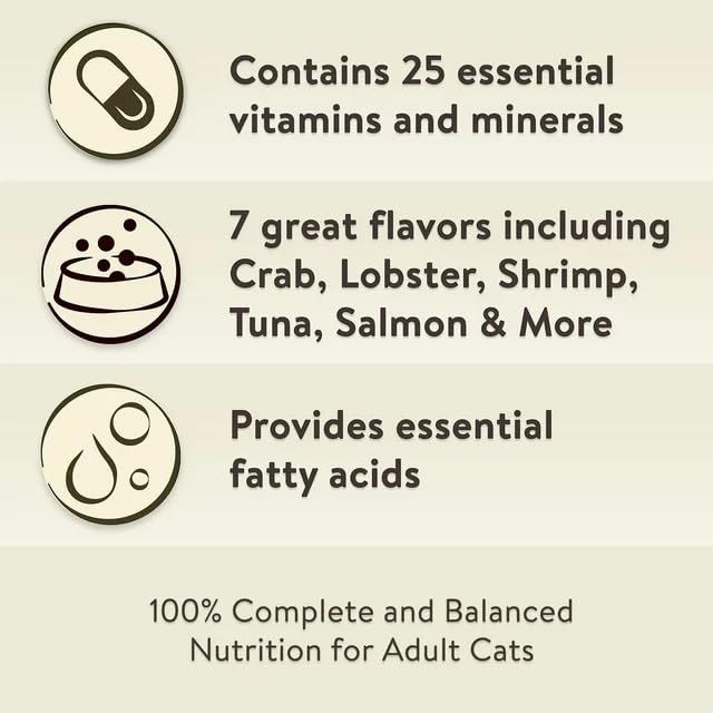 Seafood Flavor Dry Cat Food 16 E7281