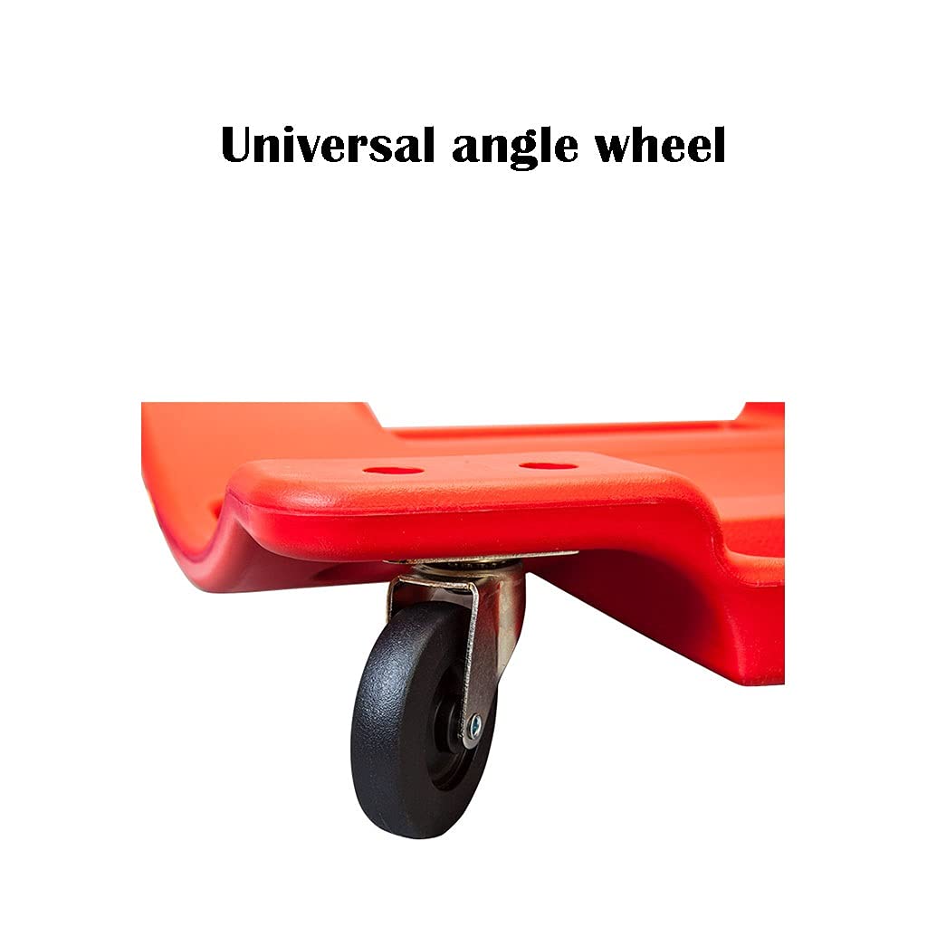 40inch Plastic Mechanic Creeper with Padded Headrest and 6 Casters L396