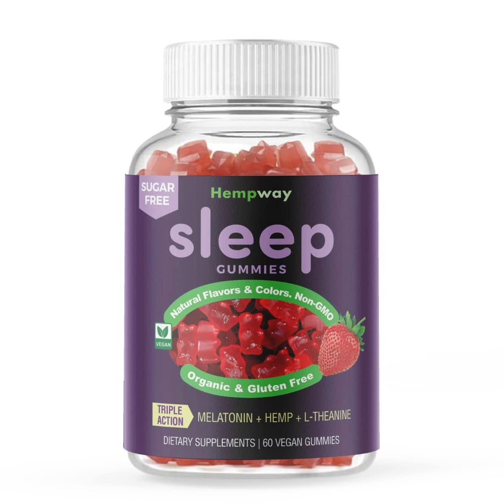 Sugar Free Strawberry Vegan 60 ct Gummies L2564
