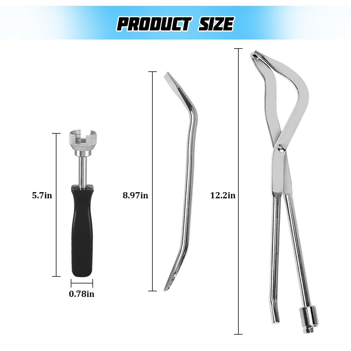 3PCS Steel Drum Brake Tool Kit M71901