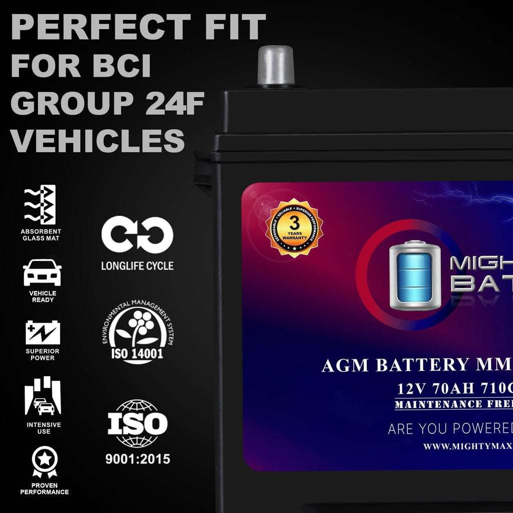 12V 70Ah AGM Replacement Battery J93566