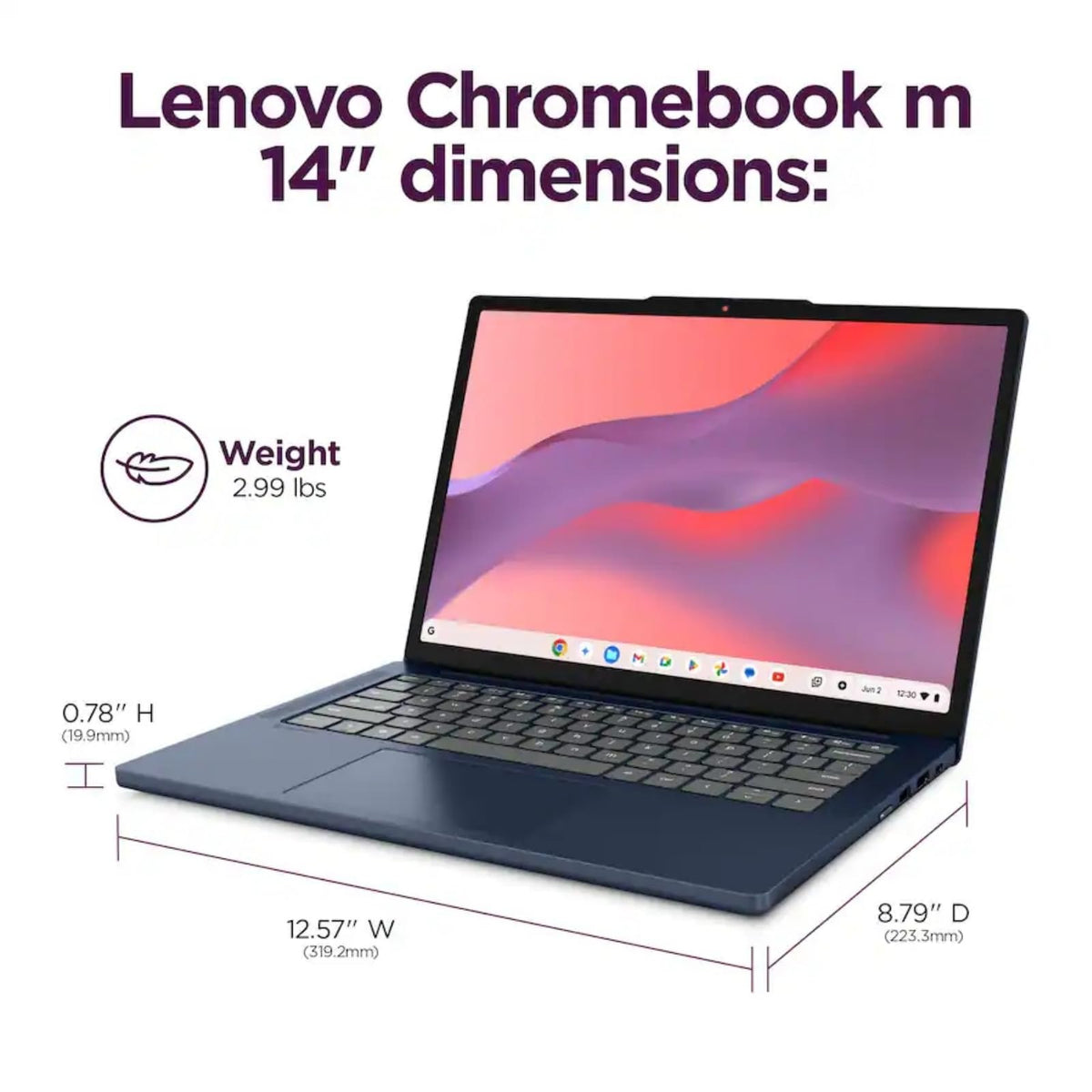 14" 2K Touchscreen Chromebook Y274