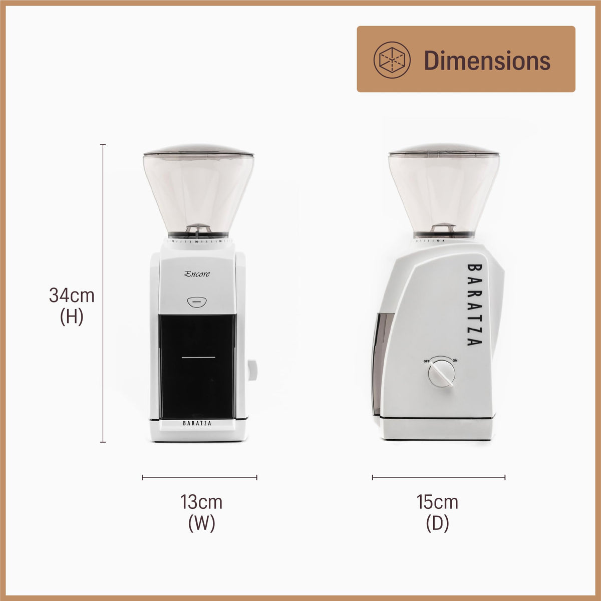 White Coffee Grinder X512968