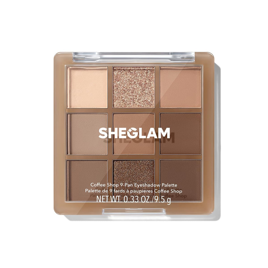 9-Color Shimmer & Matte Eyeshadow Palette U954090