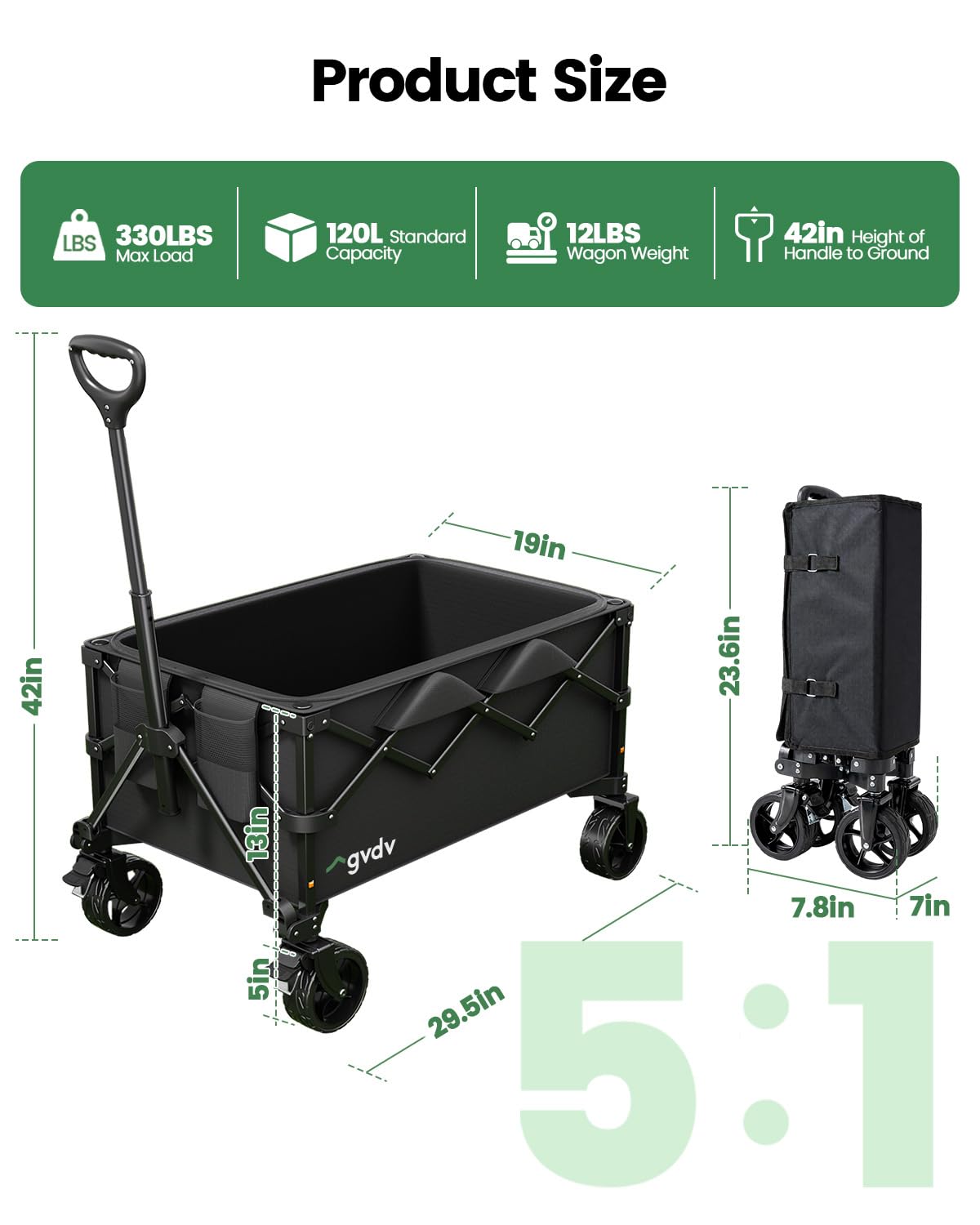 Foldable Wagon D4469