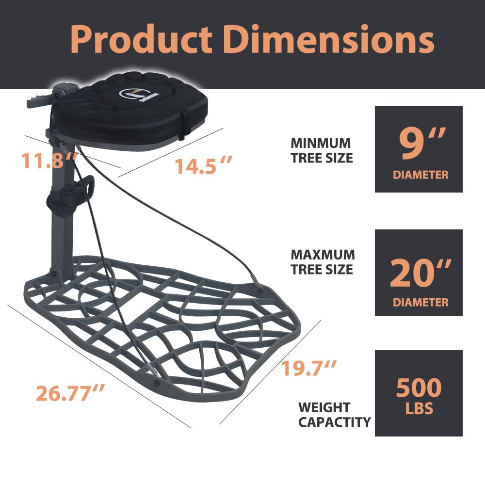 Aluminum Hang On Tree Stand K772