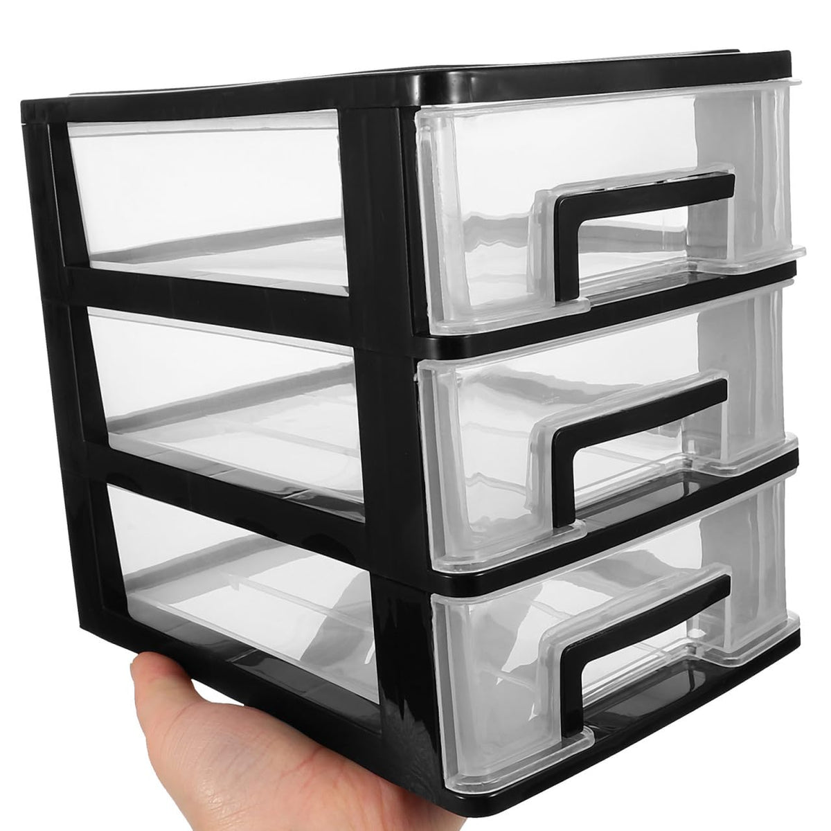 3 Drawer Plastic Desk Organizer V533