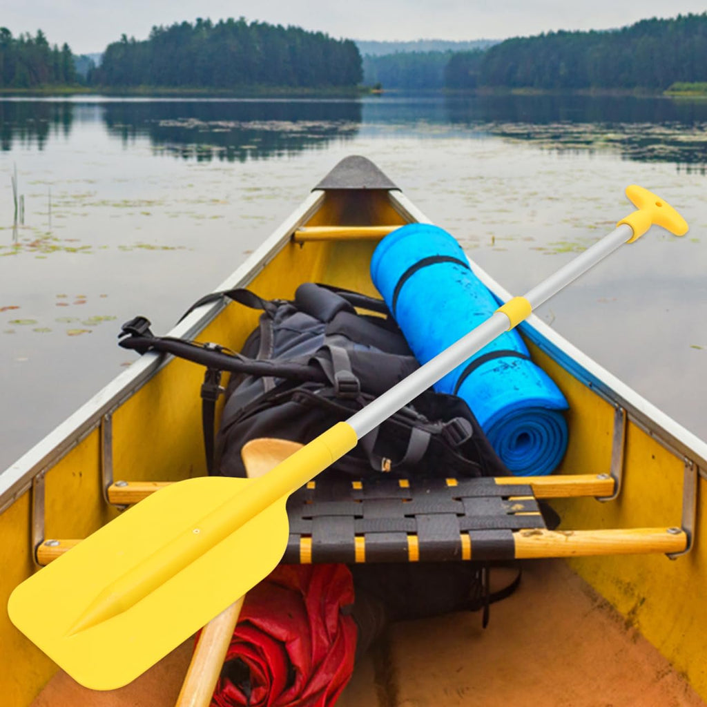 Telescopic Kayak Paddle 2Pcs Plastic Aluminum Canoe Oar M416