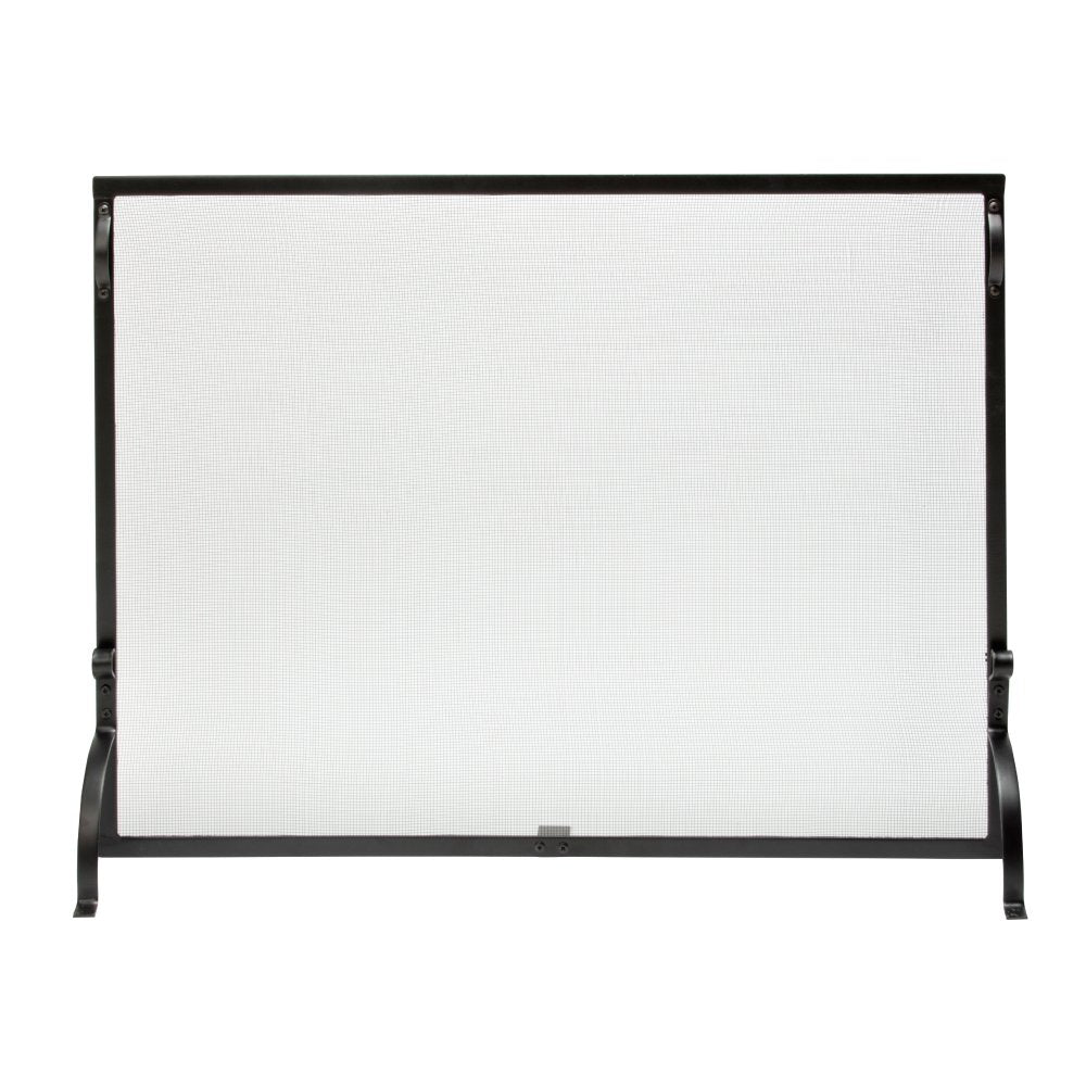Medium Wrought Iron Fireplace Screen L4667