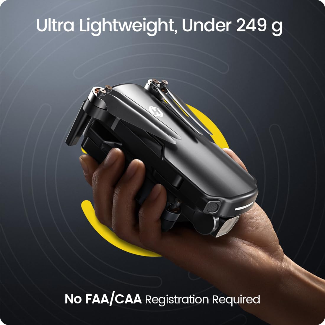 GPS 4K UHD Camera Foldable FPV RC Quadcopter R92351