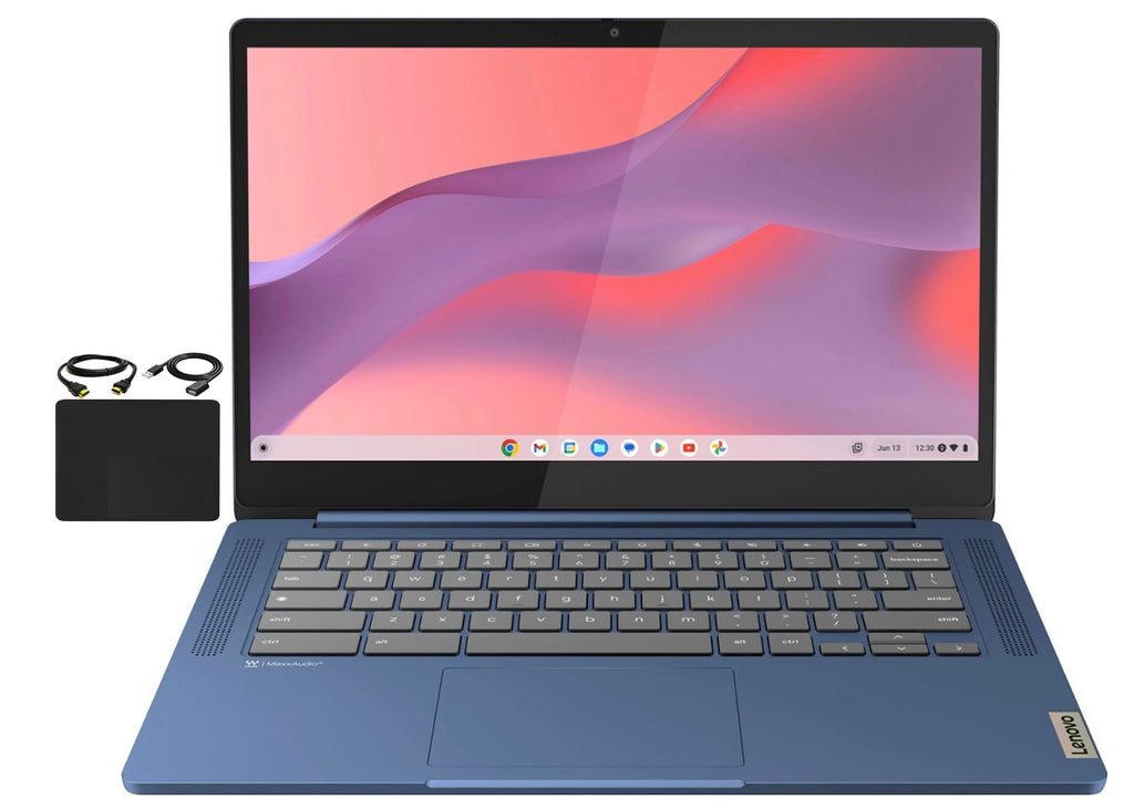 14'' FHD Touchscreen Slim Light Laptop Computer, 4GB RAM, 64GB eMMC, Chrome OS, Abyss Blue K4977