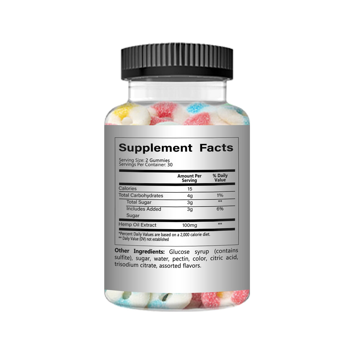 Hemp Gummies 3 Pack 180 Gummies Y945053
