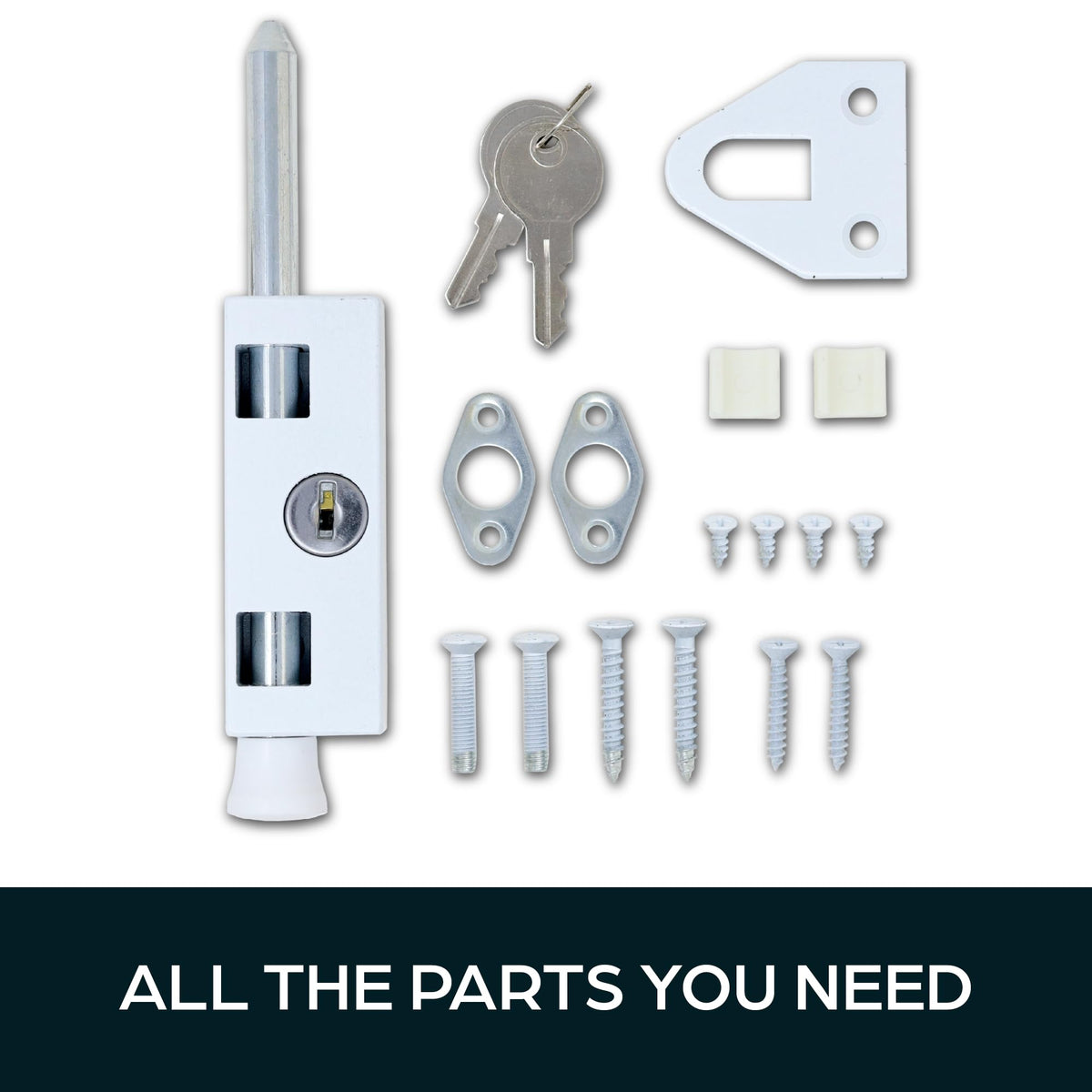 Sliding Patio Door Lock with 2 Keys W3858