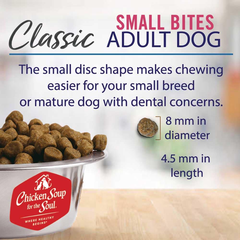 Natural Premium Small Bites Adult Dry Dog Food, Chicken, Brown Rice & Turkey 28lb C602