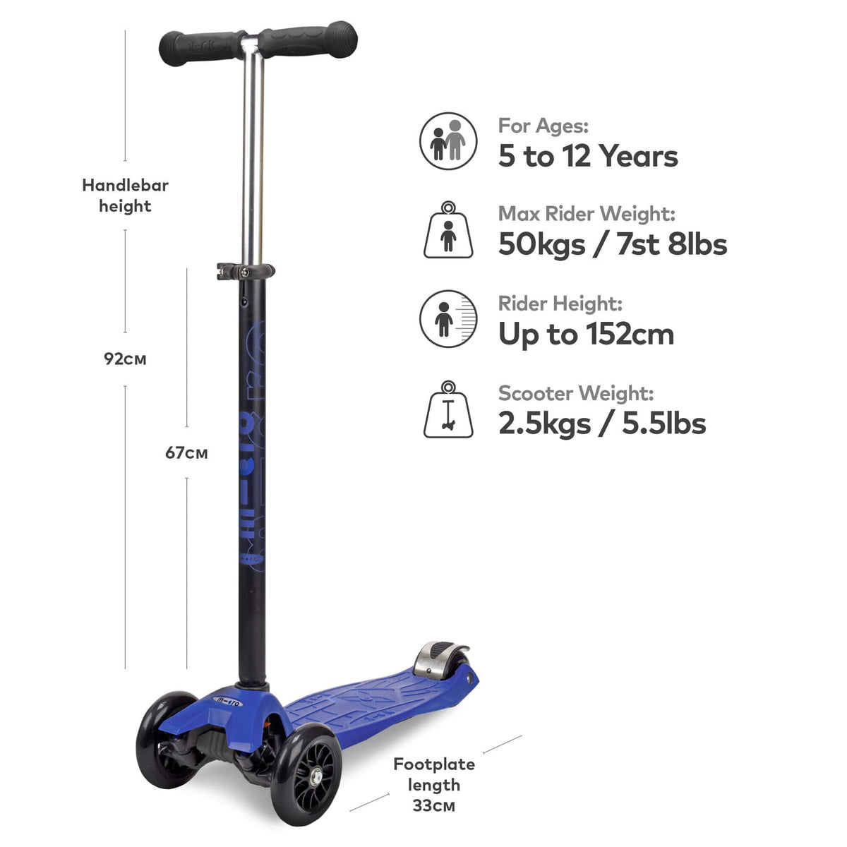Kids 3 Wheel Scooter S98821