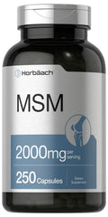 MSM Methylsulfonylmethane 2000mg 250 Capsules W9323