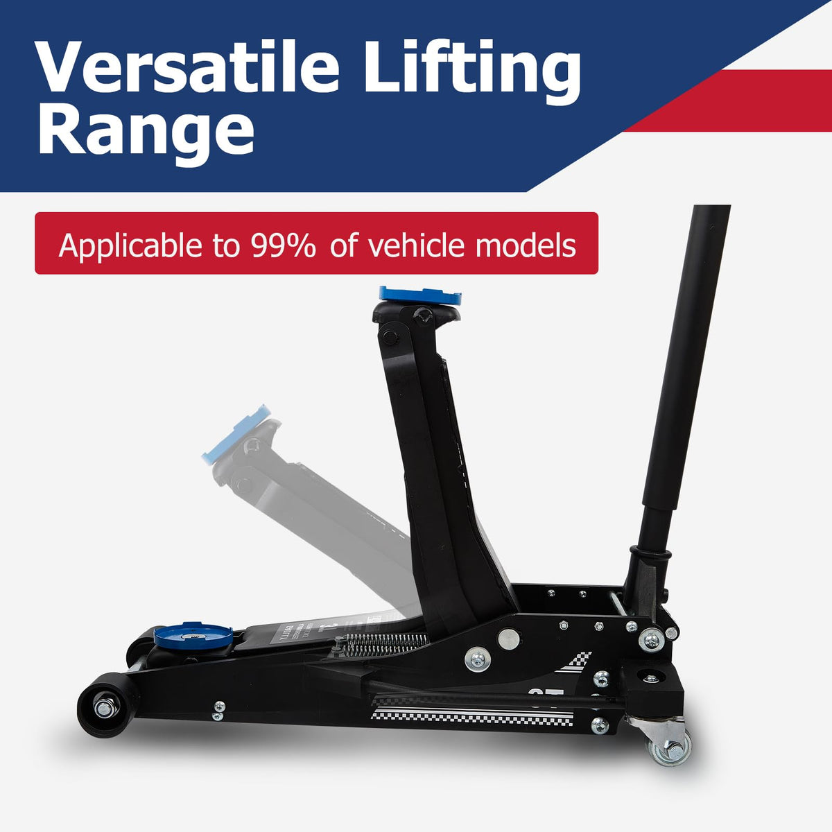 3 Ton Aluminum and Steel Floor Jack G4766