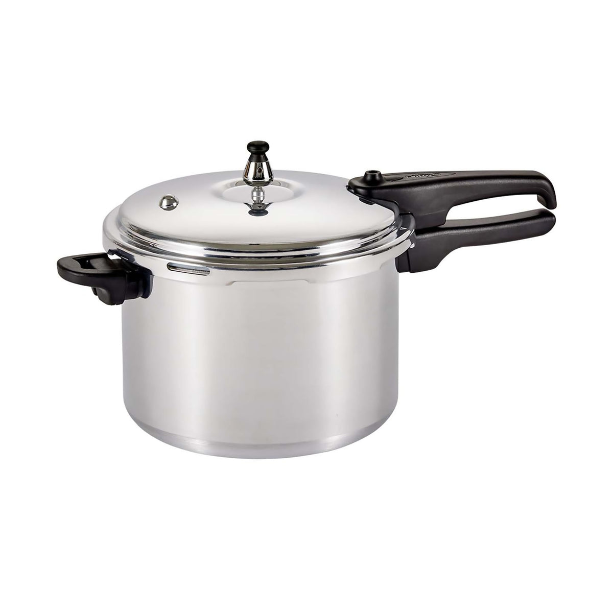 Polished Aluminum 8-Quart Pressure Cooker B6671