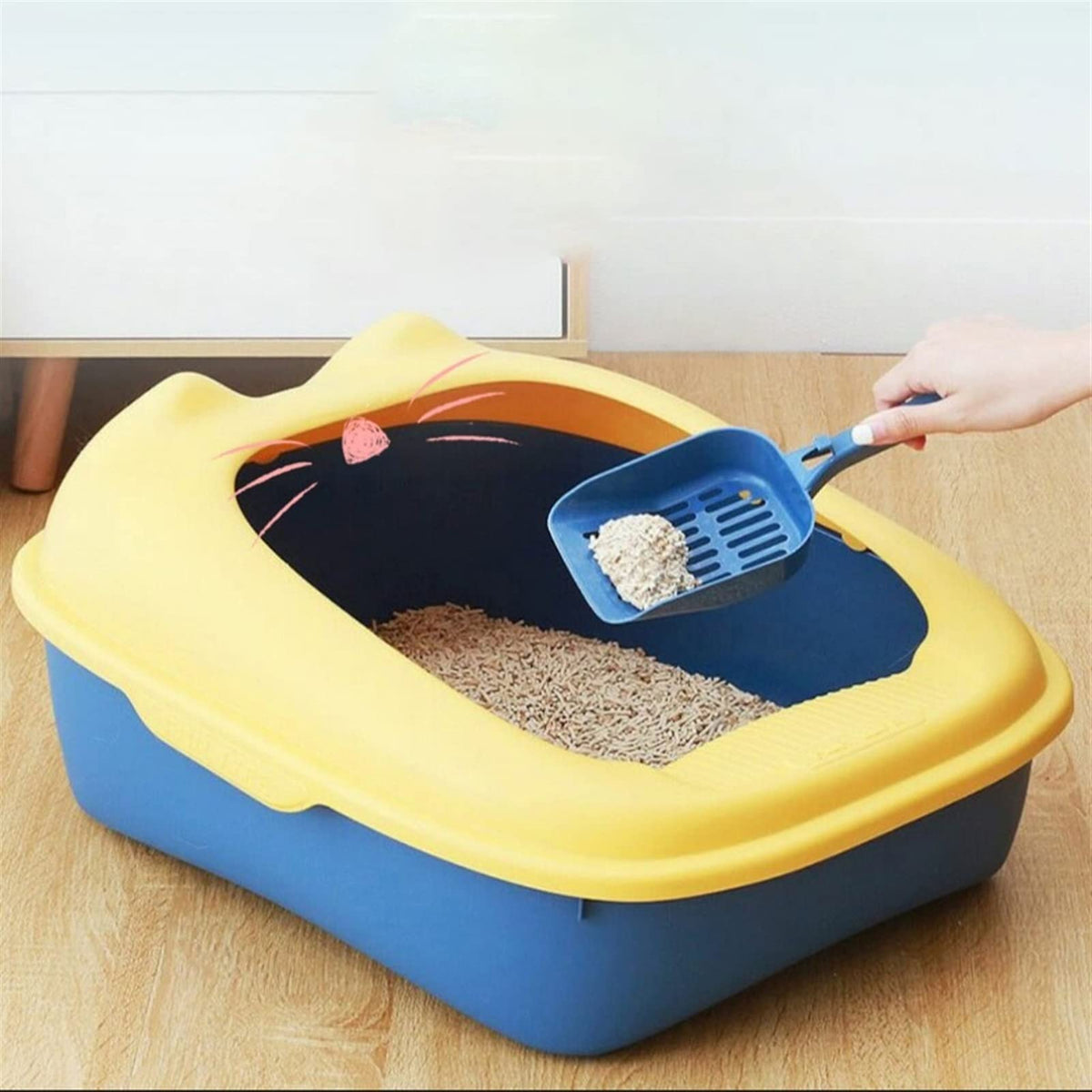 Oversized Cat Litter Tray with Shovel Z46942