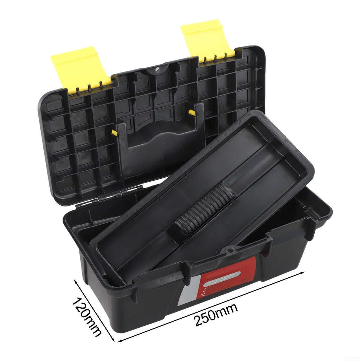 10 Inch Two-Layer Plastic Toolbox V907213