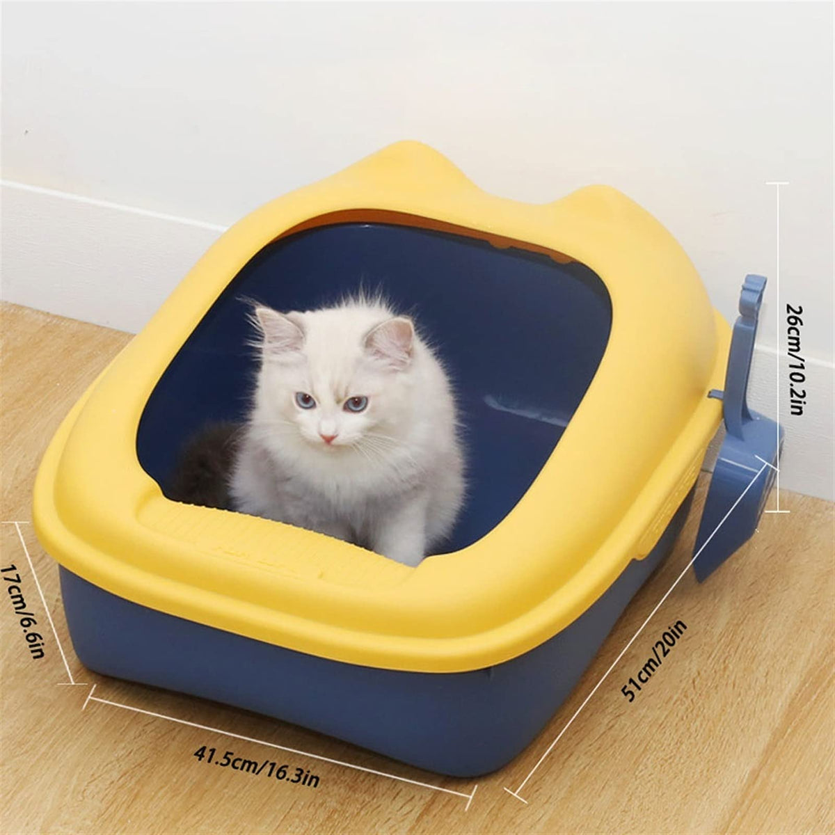 Oversized Cat Litter Tray with Shovel Z46942