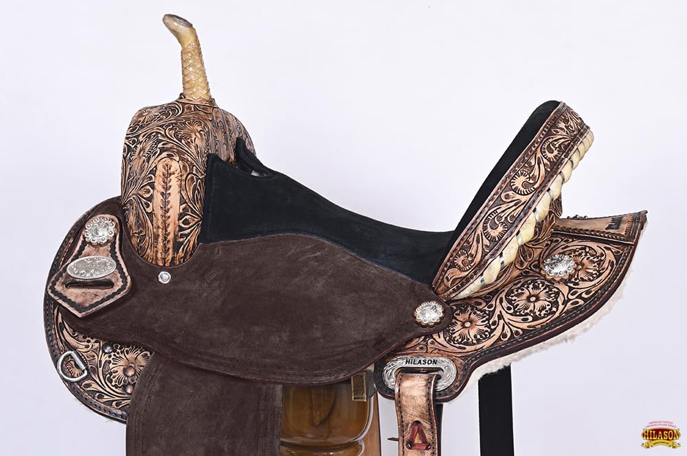 Antique Brown Western Saddle T536380