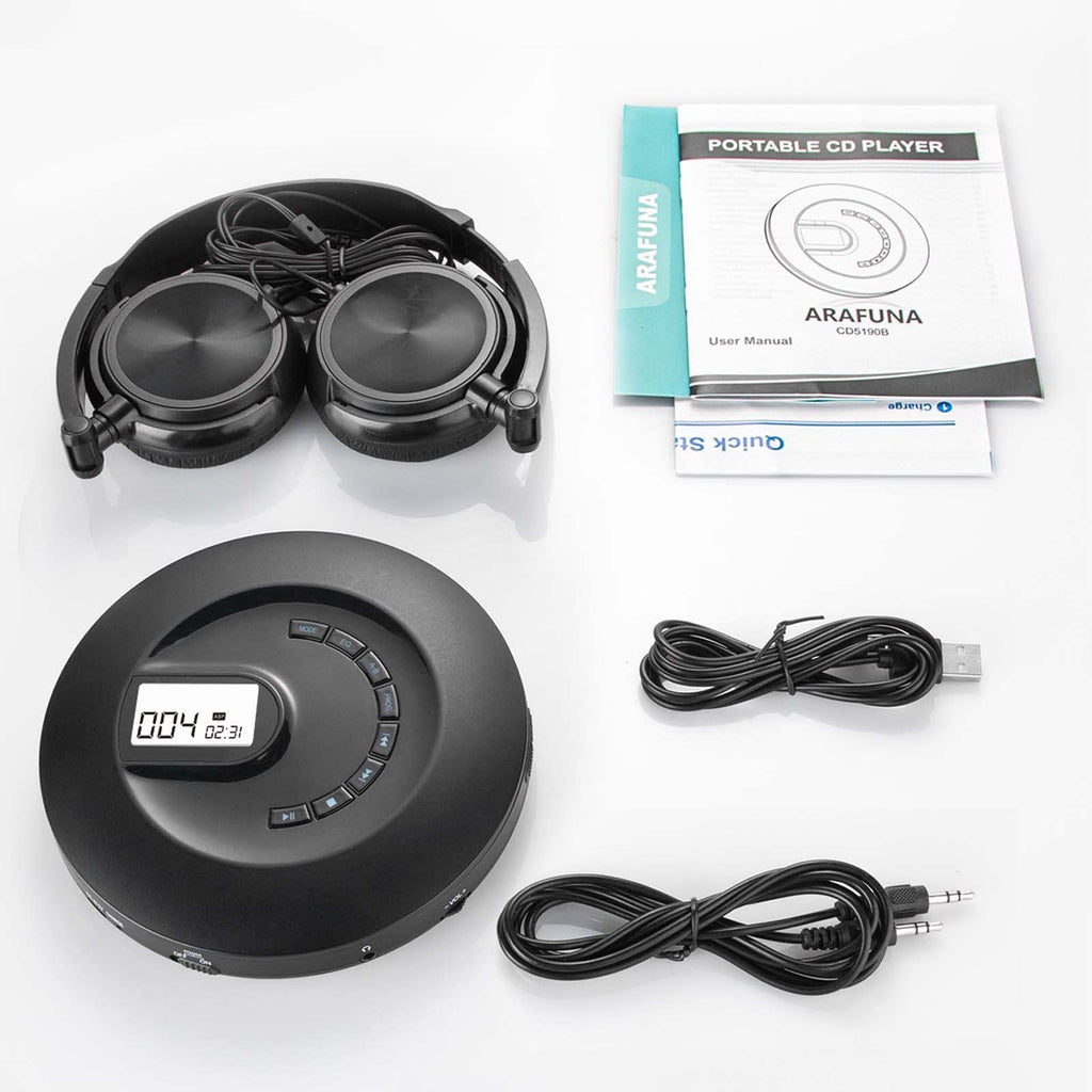 Portable CD Player with Headphone A393220