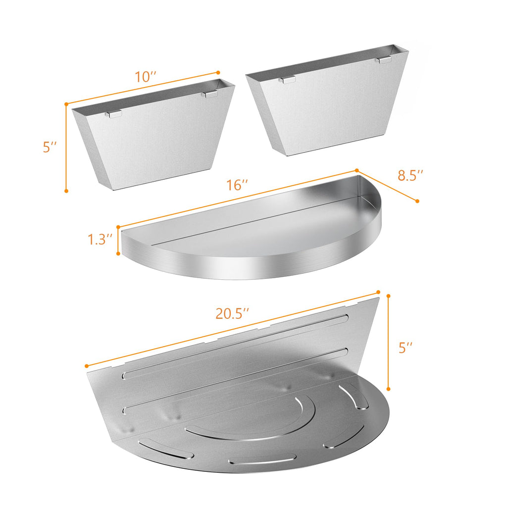 Charcoal Divider Drip Pan I235026