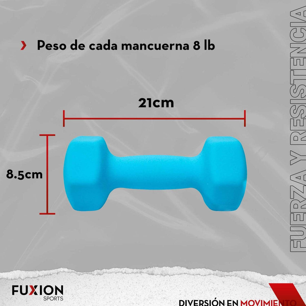 Neoprene Dumbbell Hand Weights Set of 2 Q56467