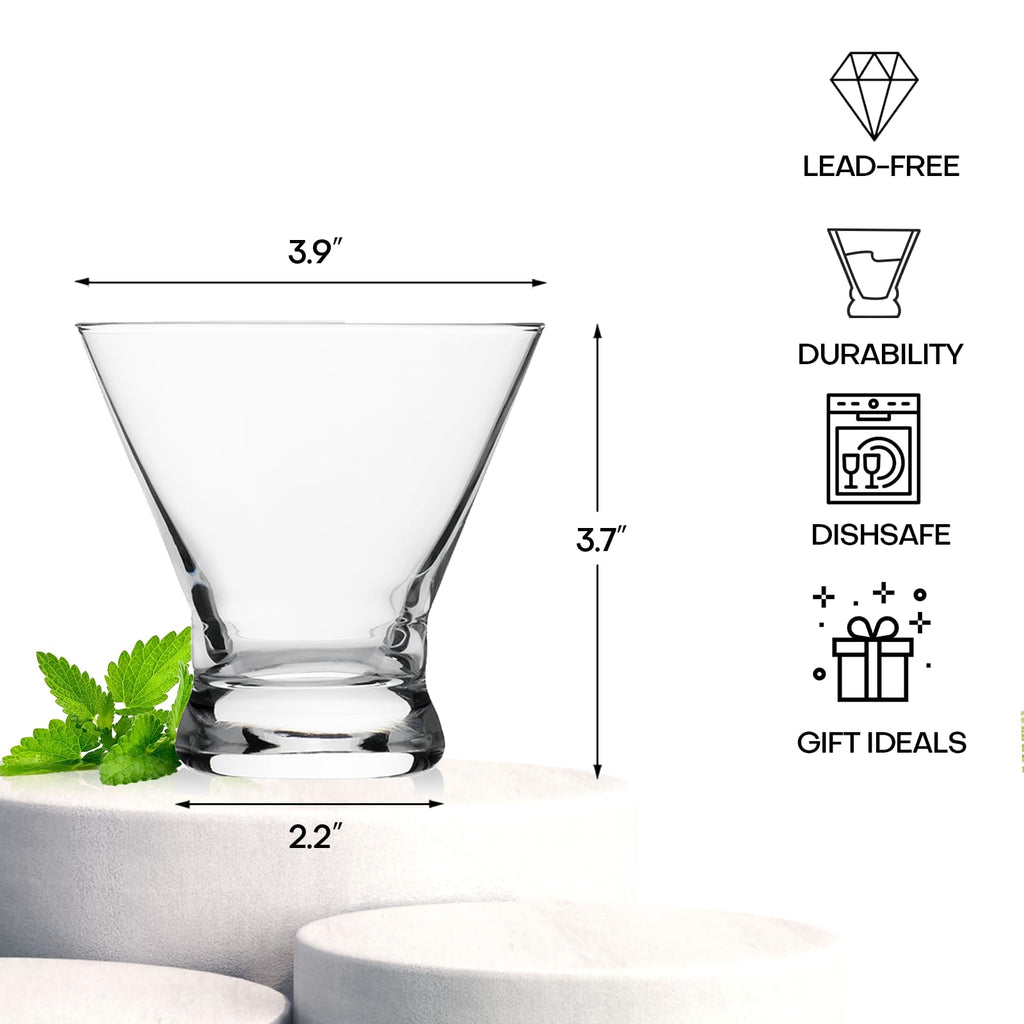 Stemless Cocktail Glasses Set of 4 Z53524