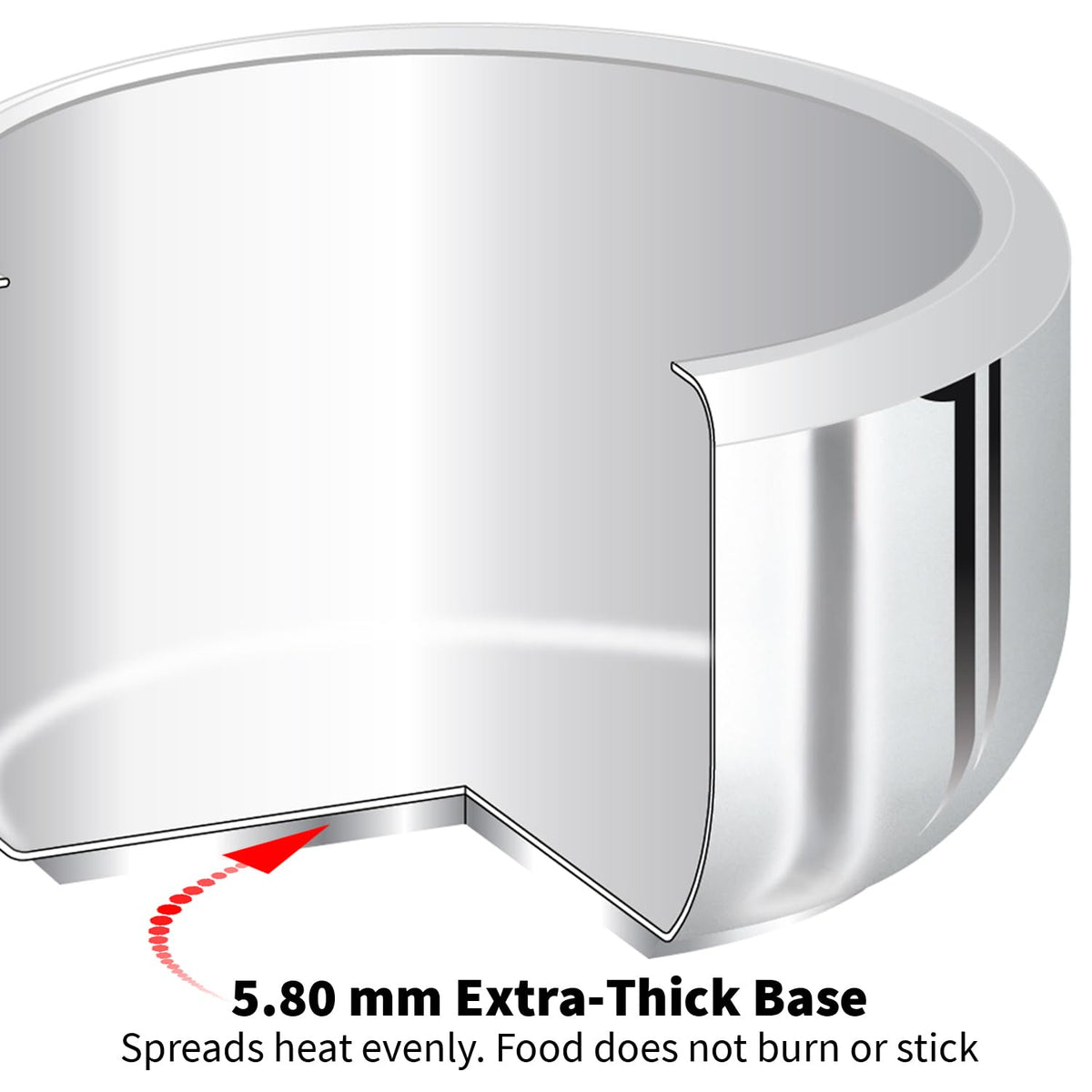 2 Litre Pressure Cooker E60958