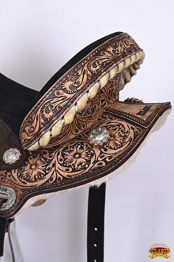 Antique Brown Western Saddle T536380
