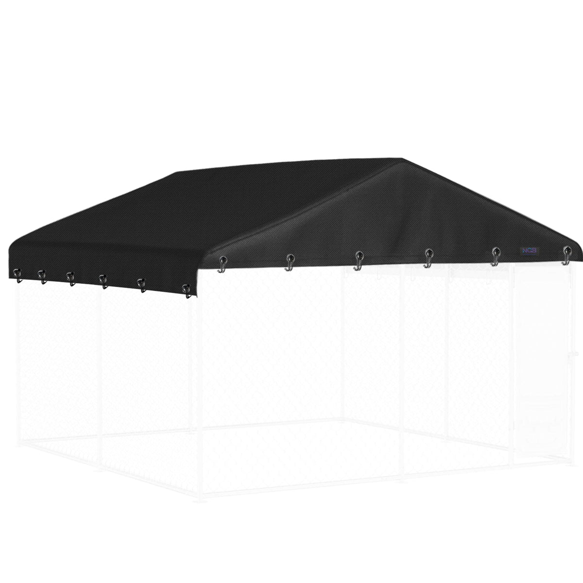 Waterproof Oxford Fabric Outdoor Kennel Cover Q64300