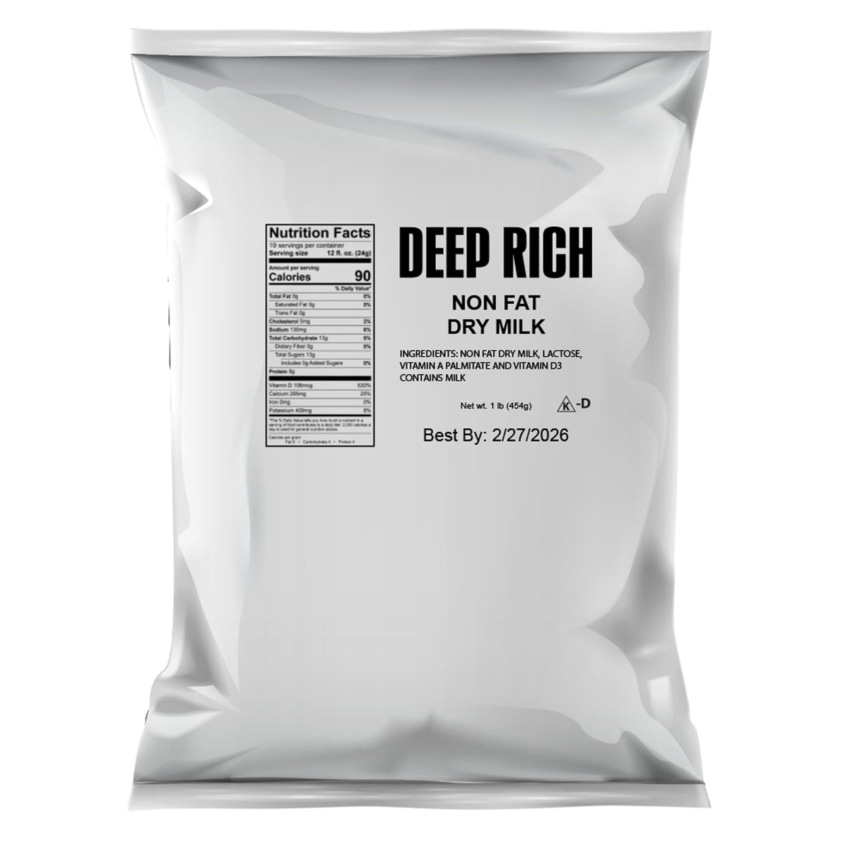 Nonfat Dry Milk 1 lb H273