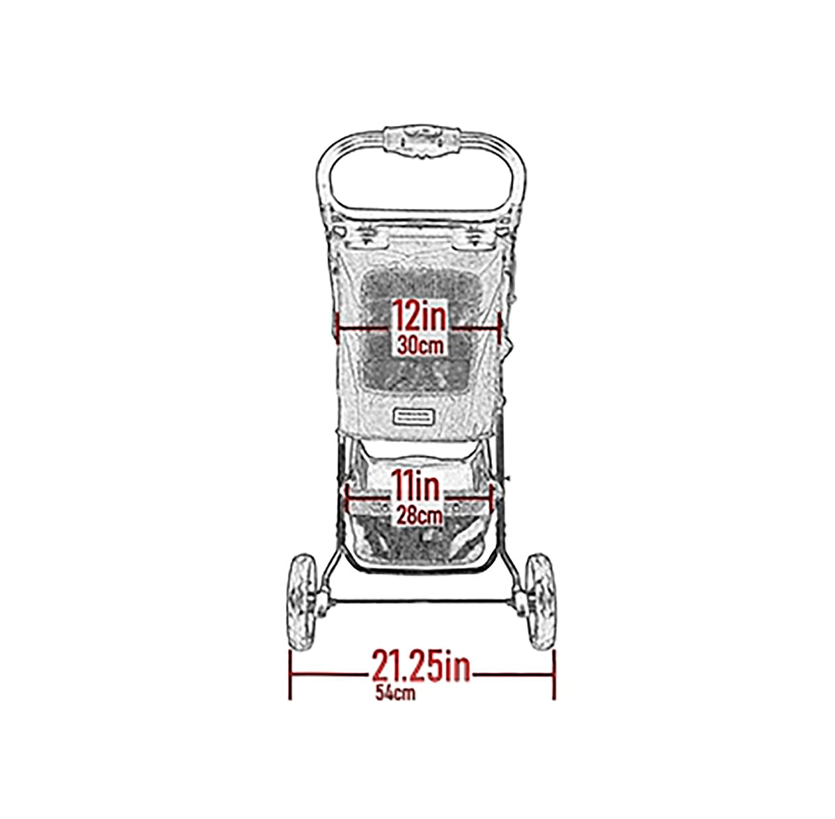 3 Wheel Pet Stroller A1537