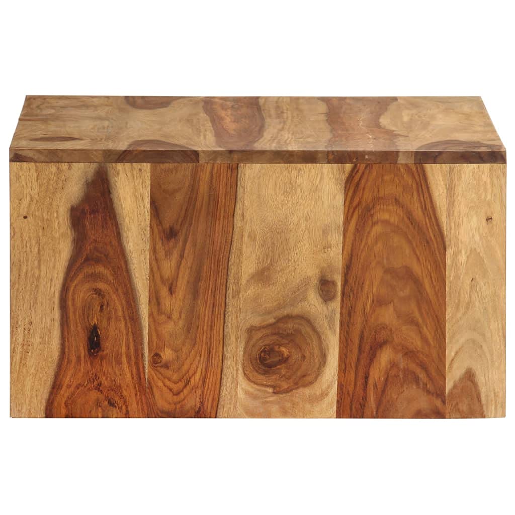 2 pcs Solid Sheesham Wood Nesting Tables X8011