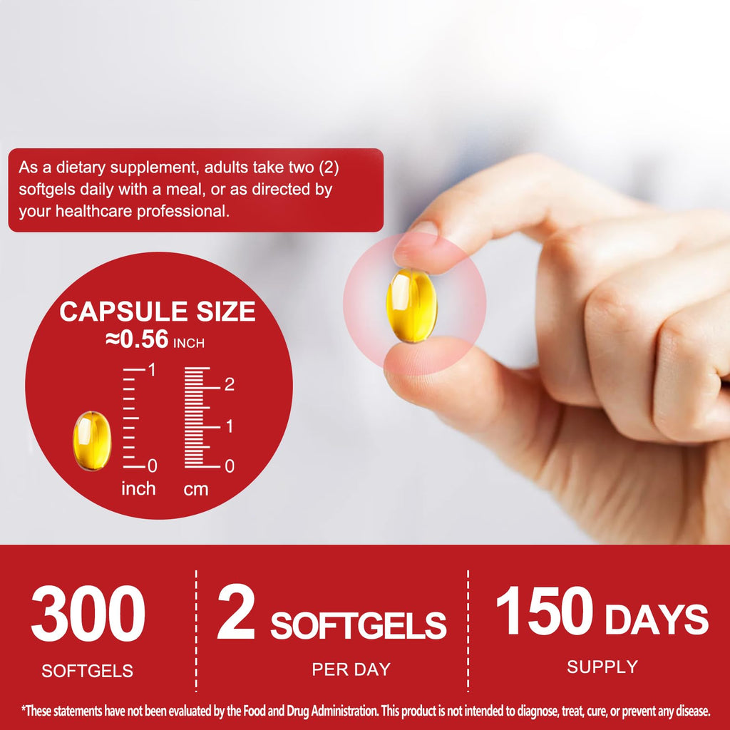 Odorless Garlic Supplement 300 Softgels B919753