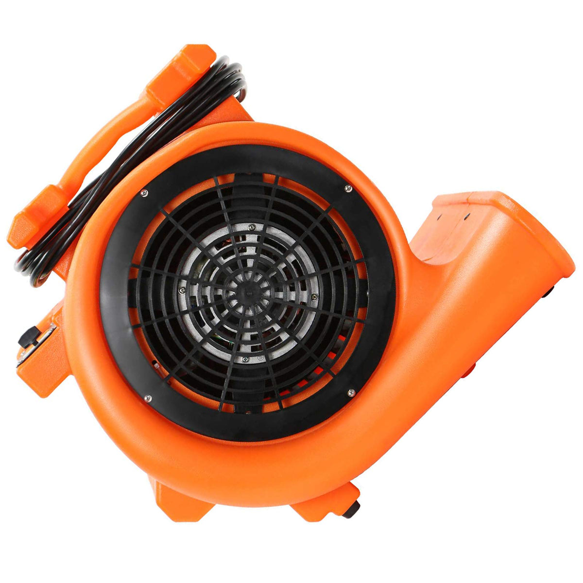 6pk 3 Speed 1 HP Orange Stackable Air Mover Floor Fan R45189