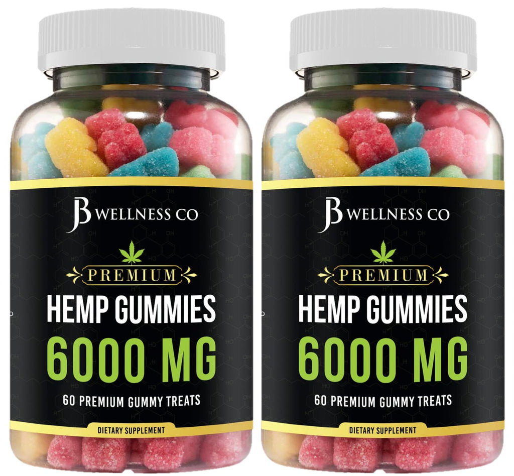 Hemp Gummies with Hemp Oil 2-Pack Q156804
