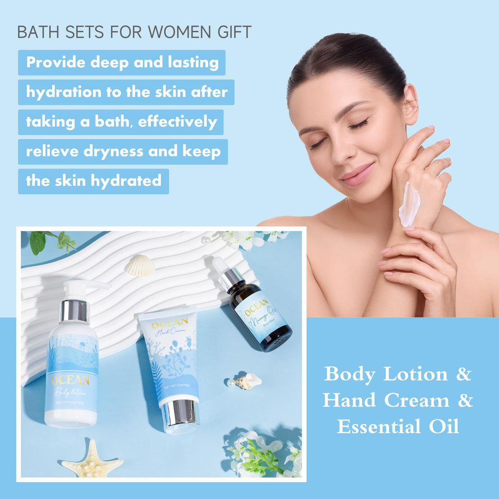 Spa Gift Baskets Bath and Body Gift Set V15677