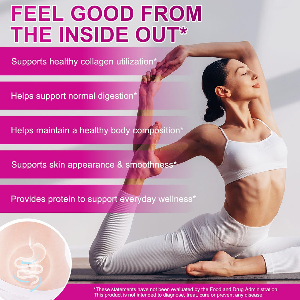Multi Collagen Peptides Powder Types I II III V X Grass Fed Hydrolyzed H435803