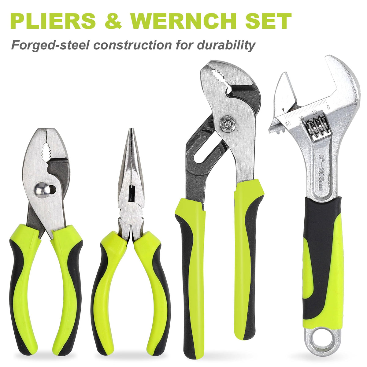 225-Piece Home Repairing Tool Kit with Tool Box G7796