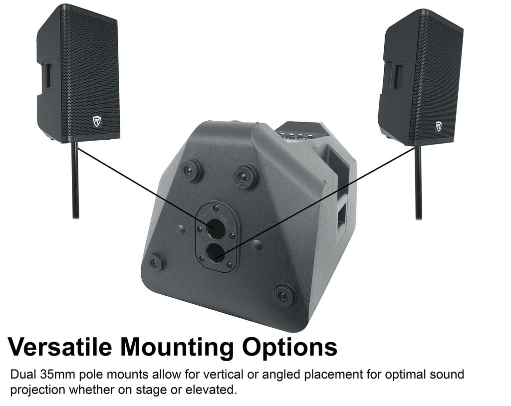 12" Powered PA Speaker Pair E4927