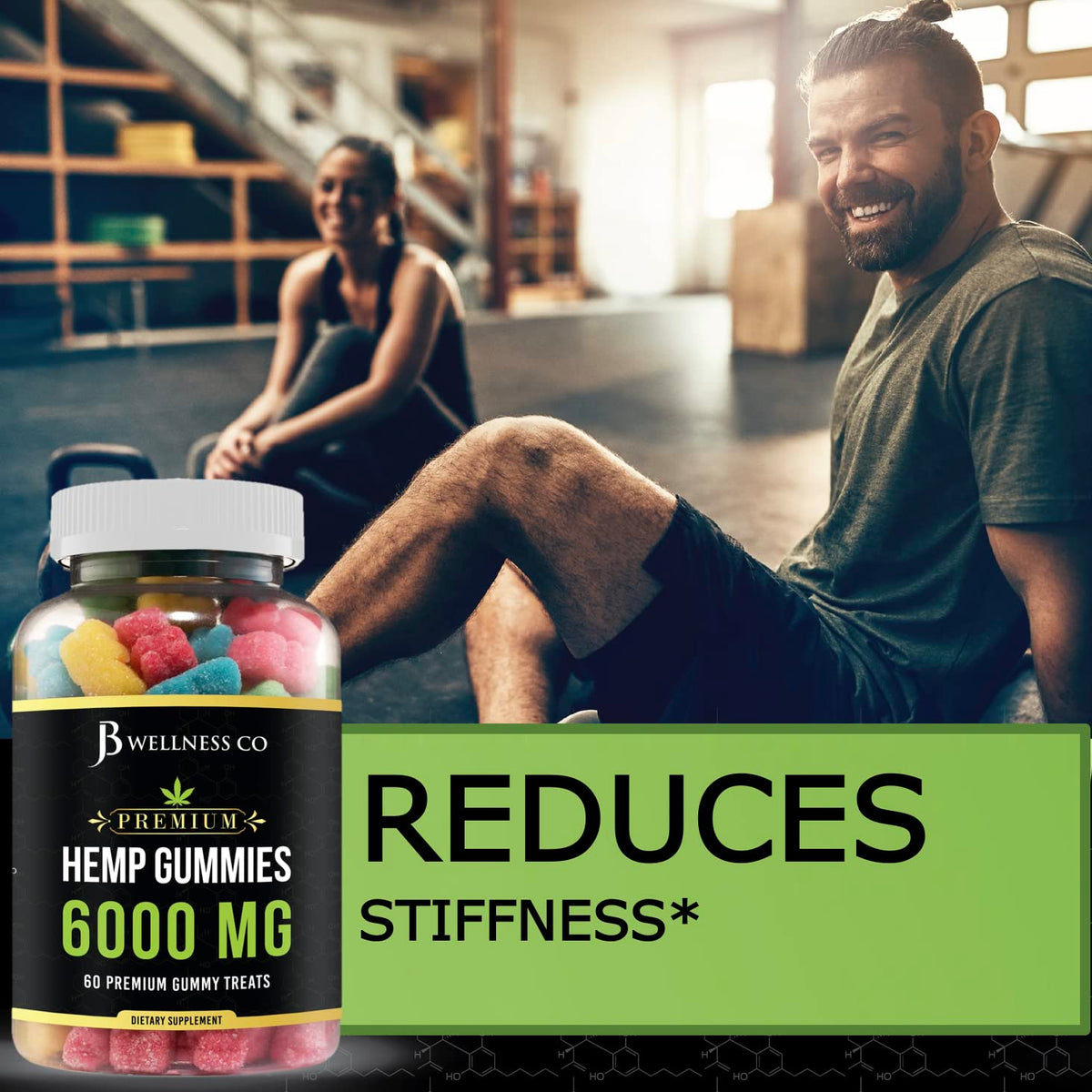 Hemp Gummies with Hemp Oil 2-Pack Q156804