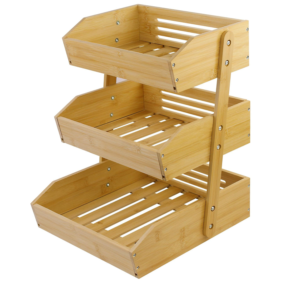 3 Tier Bamboo Fruit Basket T1455