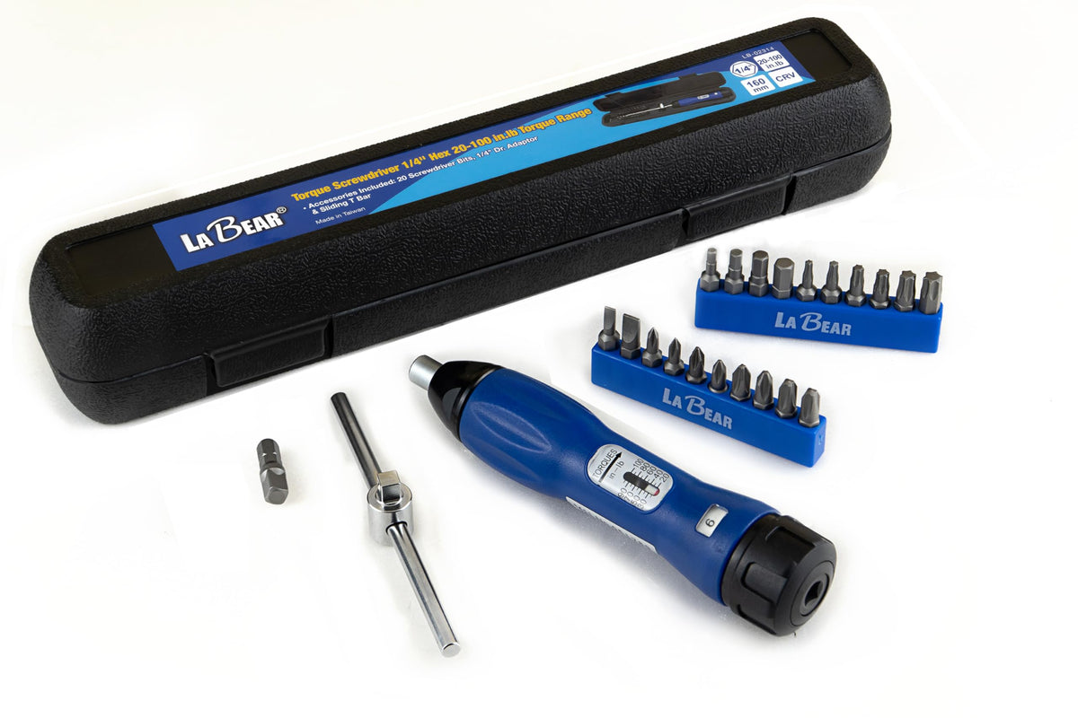 23-Piece Torque Screwdriver Set D4176